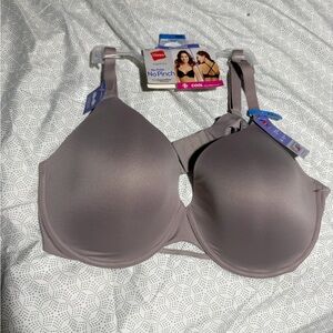 Hanes Women's No Pinch Bra - Soft Lavender